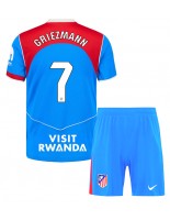 Atletico Madrid Antoine Griezmann #7 Kolmaspaita Lasten 2025-26 Lyhythihainen (+ shortsit)